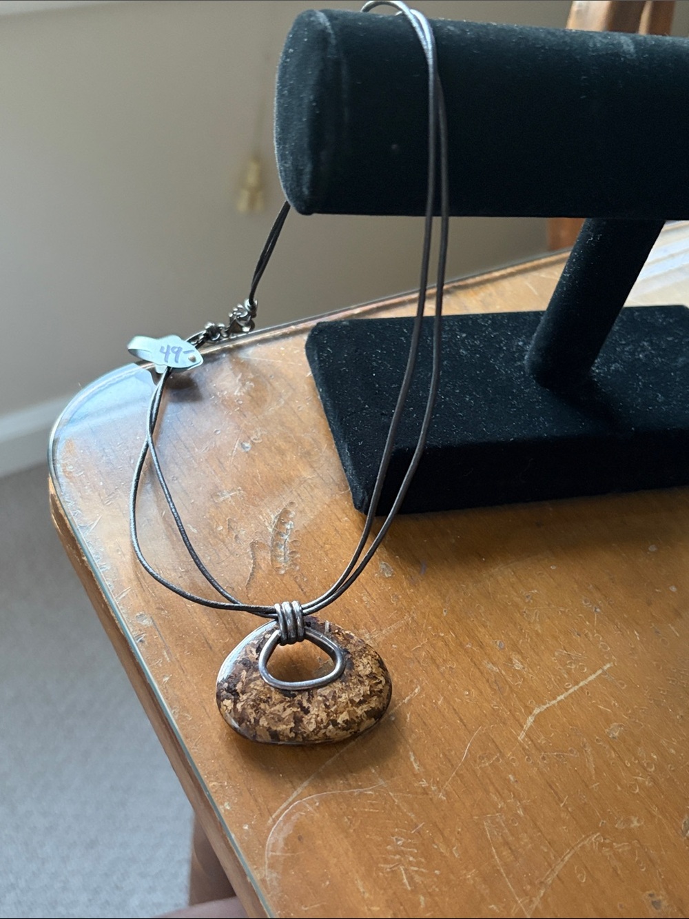 Silpada bronzite necklace